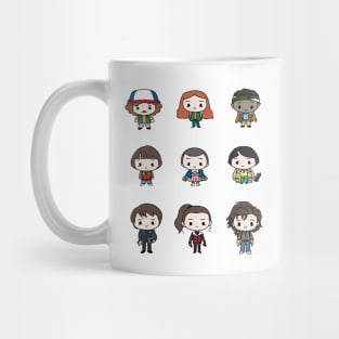 Stranger Things Kids Fan Art Mug